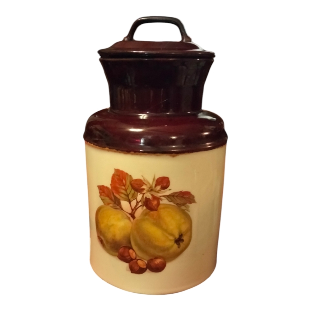 Vintage McCOY POTTERY 253 Canister Storage Jar with Lid